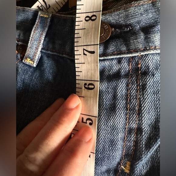 Abercrombie & Fitch size 4S Vintage 5 pocket Madison Flare jeans. VGUC. - Picture 10 of 15